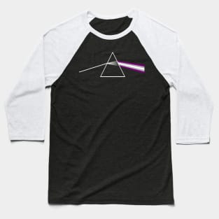 Greysexual Pride Prism Baseball T-Shirt